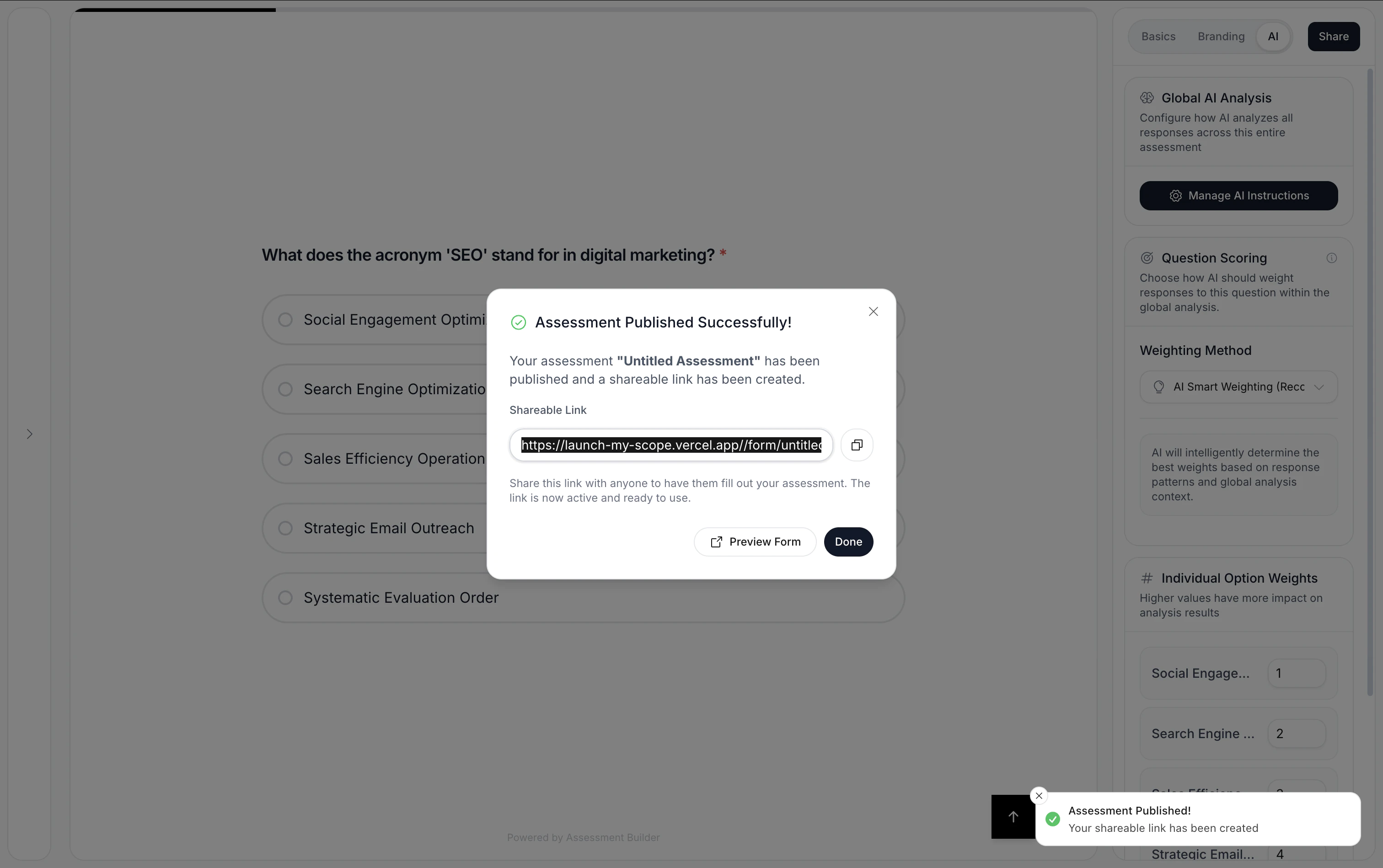 One-Click Publishing